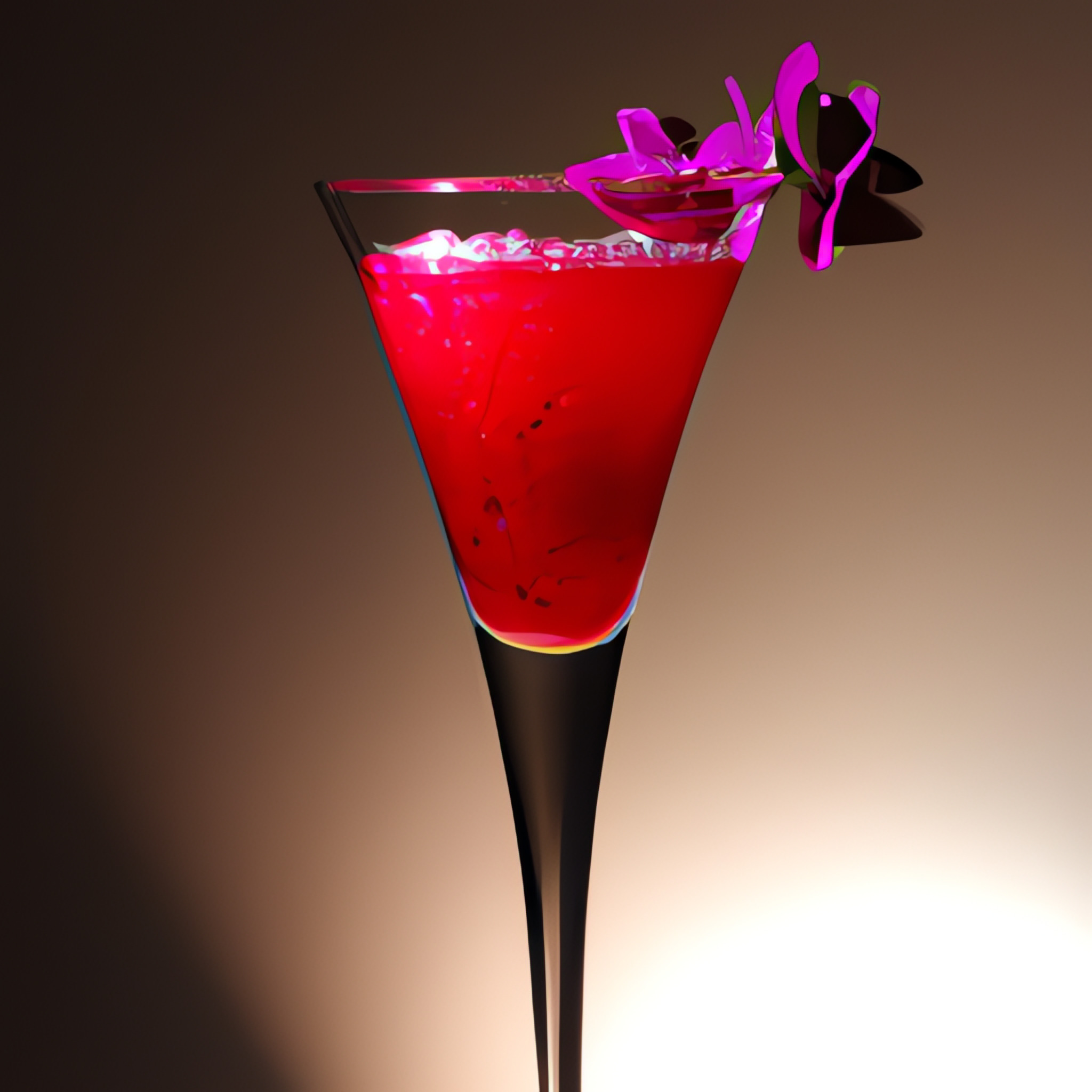 Red Orchid Mocktail